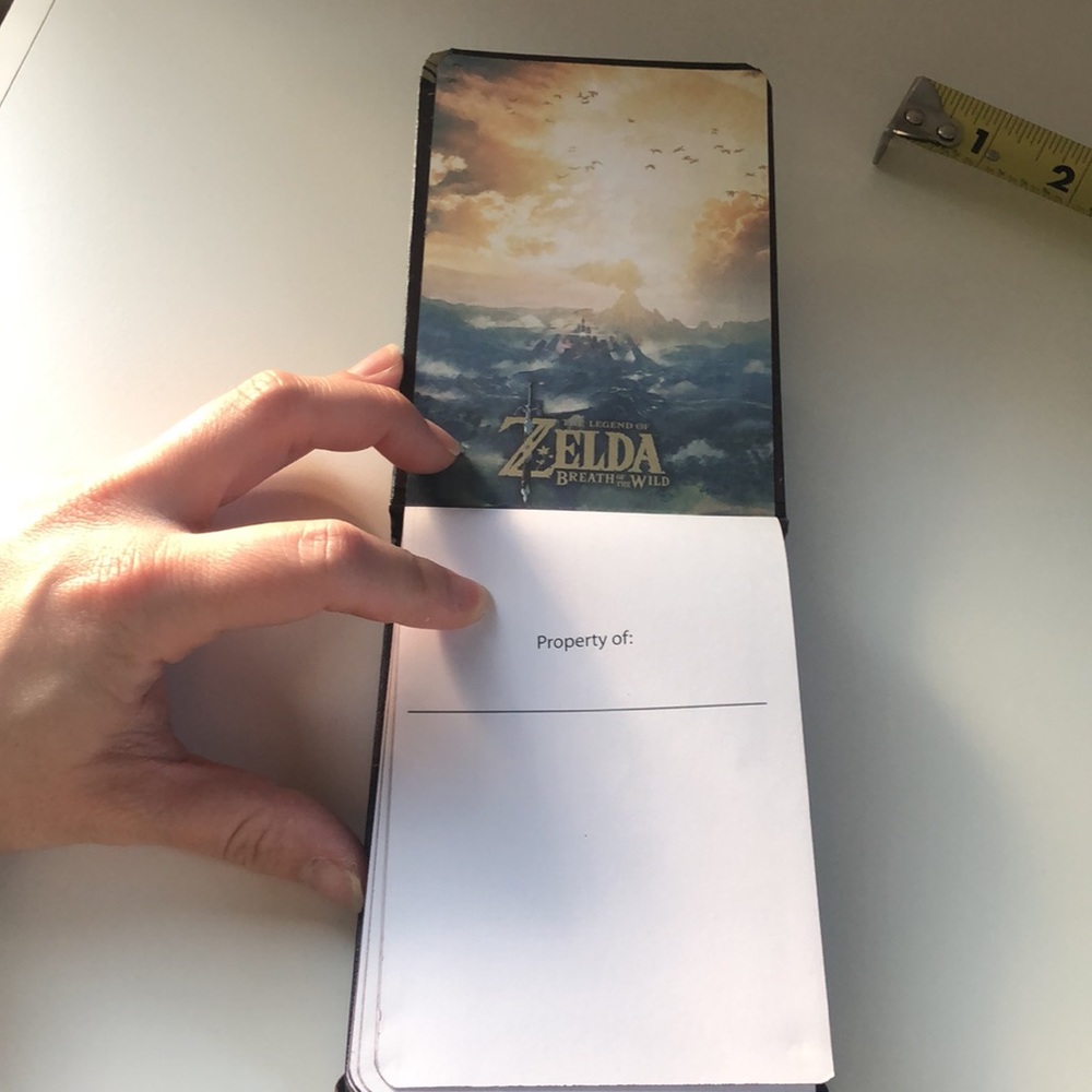 Zelda breath of the wild journal - Picture 6 of 7